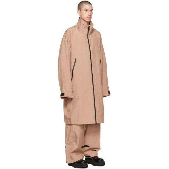A. A. Spectrum Handre Taffeta Coat Size XXS Mens Mocca $1380 - Picture 1 of 16